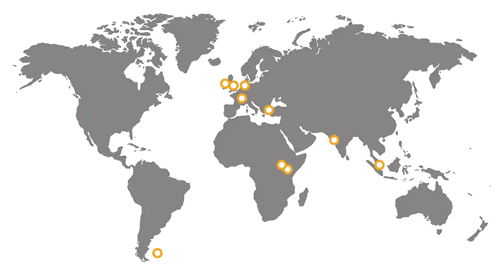 Map of JM Adventure Locations