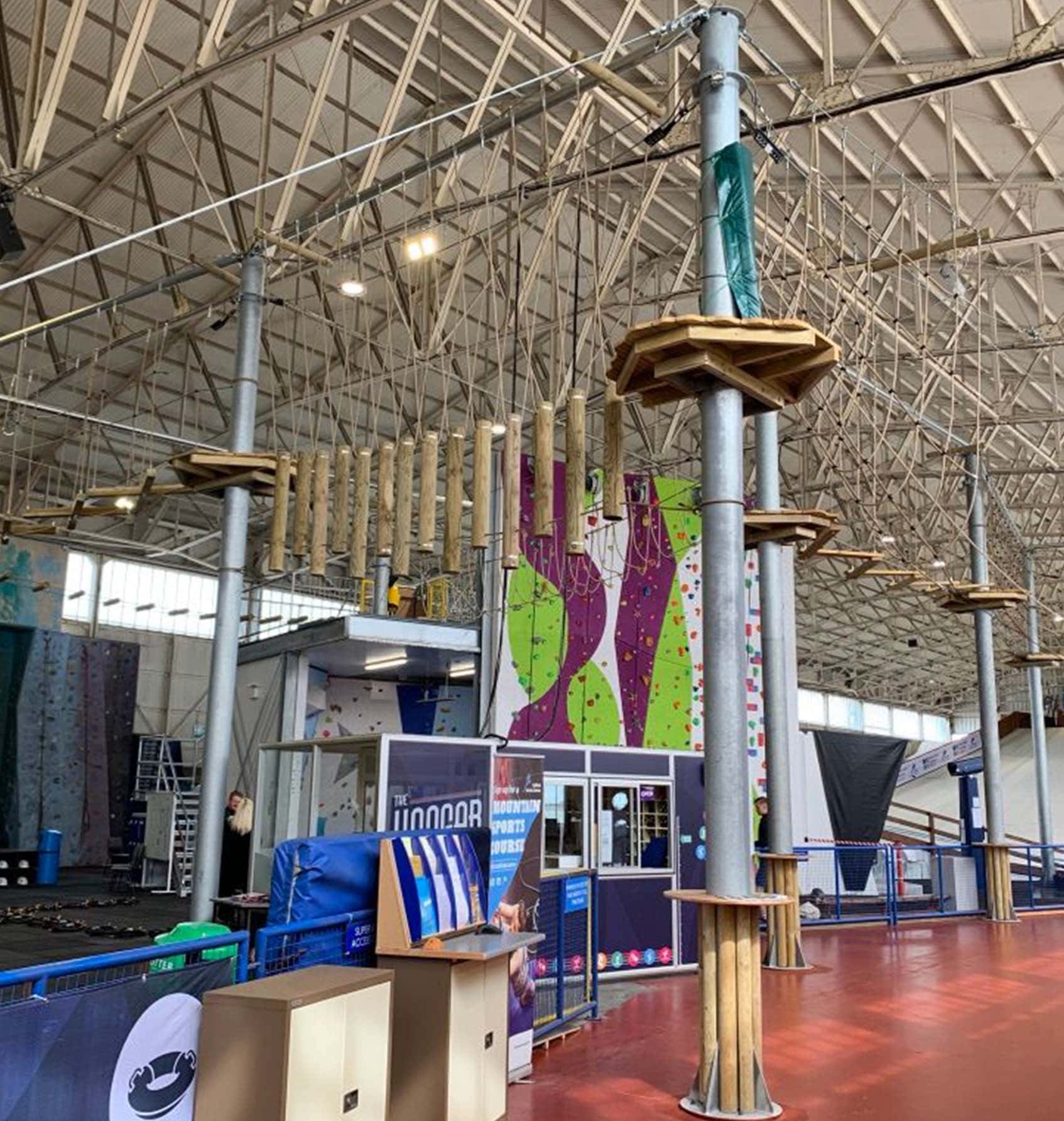 Indoor ropes and parks JM Adventure